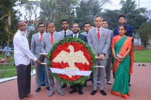 বিনম্র শ্রদ্ধায় সুনামগঞ্জে মহান স্বাধীনতা দিবস উদযাপন
