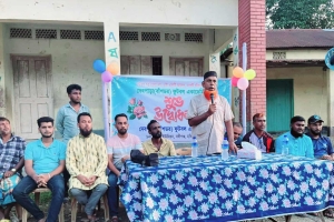 নবীগঞ্জে দেবপাড়া বাঁশডর ফুটবল একাডেমির উদ্বোধন